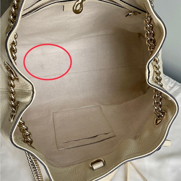 Gucci Soho Ivoire Ivory Gold Double Chain Ivory. Great condition - Picture 8 of 10